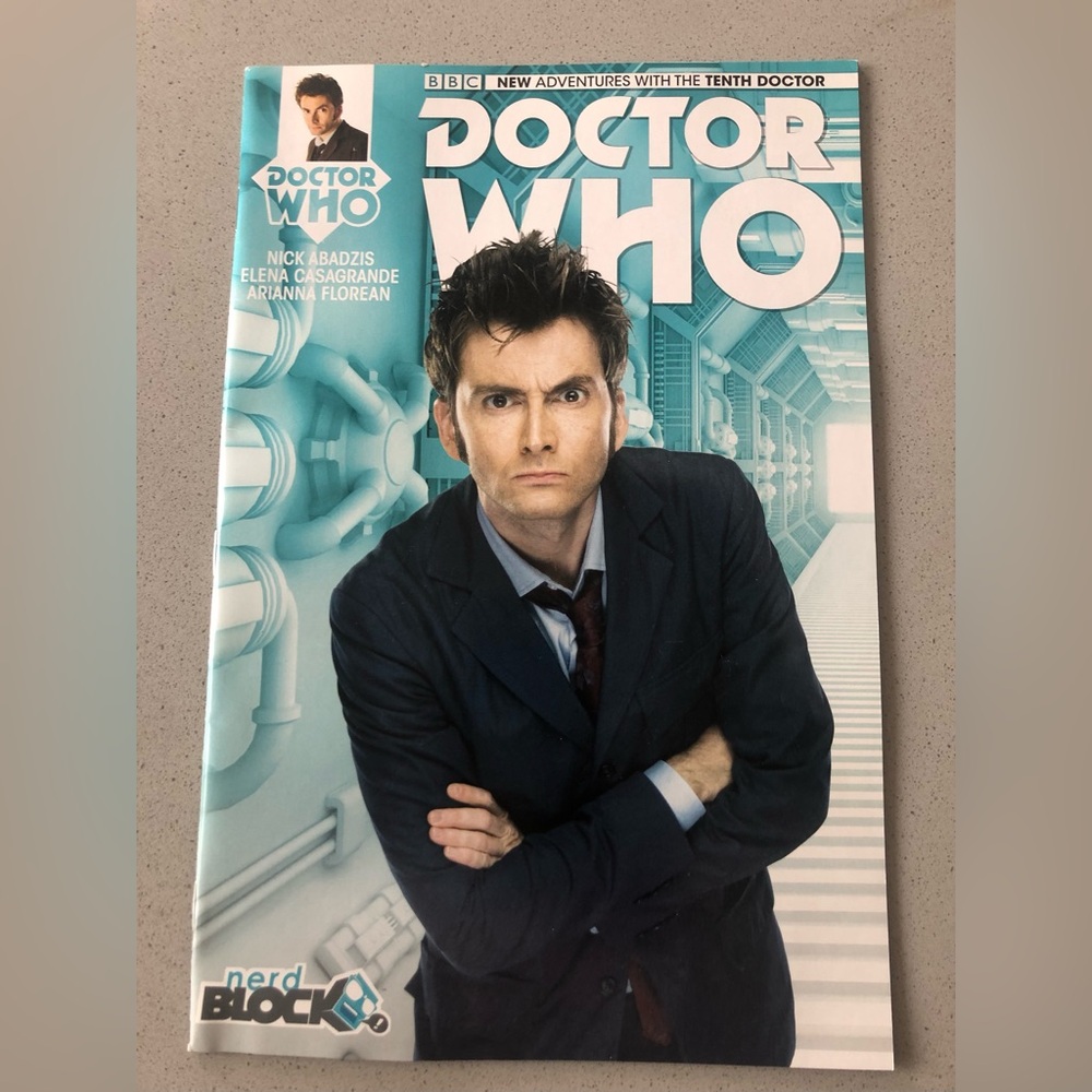 Doctor Who Comic Book Featuring Tenth Doctor
